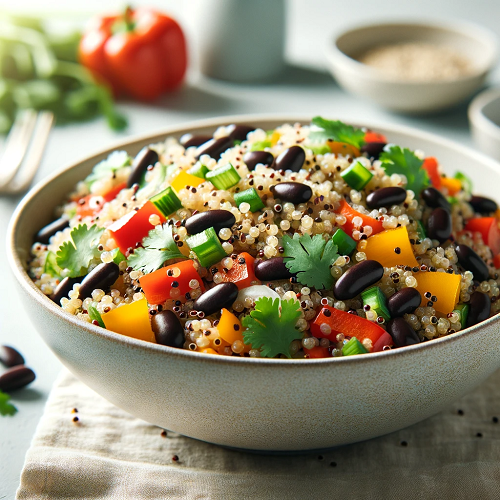 Quinoa and Black Bean Salad