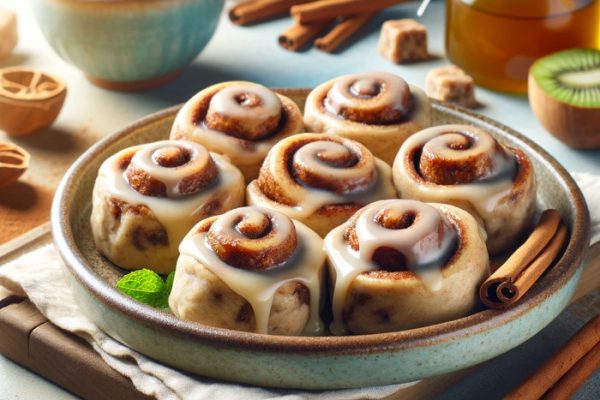 Cinnamon Roll Power Bites