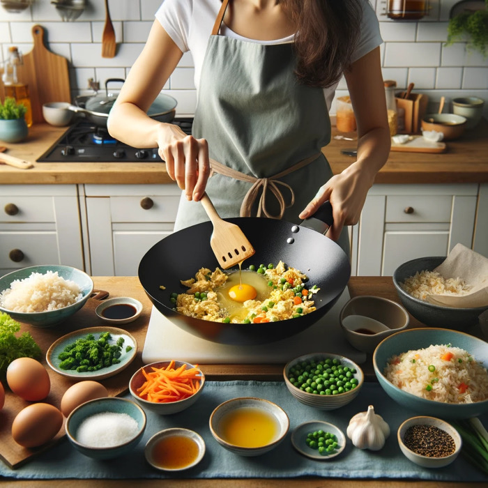 Ingredients for Egg Fried Rice