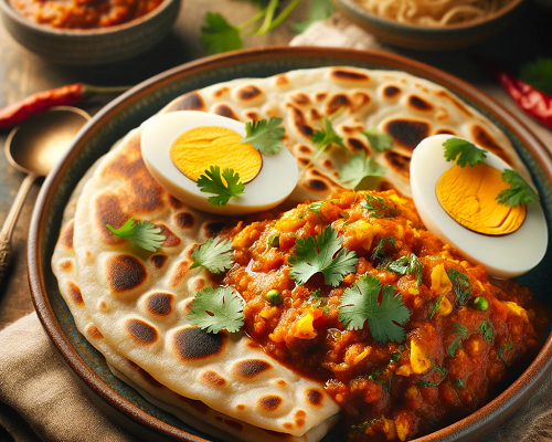 Malabar Parotta and Egg Bhurji Recipe