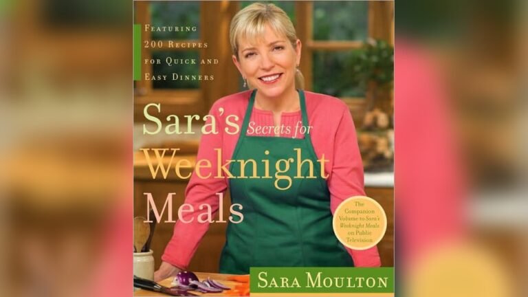 Chef Sara Moulton Recipes