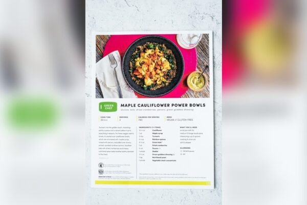 Green Chef Vegan Recipes