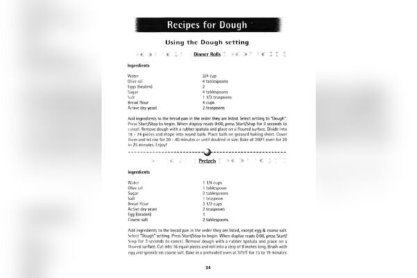 Recipes for Magic Chef Bread Machine