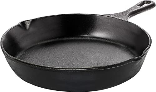 Utopia Kitchen Cast Iron Frying Pan 6.5 Inch Pre Seasoned