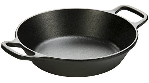 Lodge 8 Inch Pre-Seasoned Cast Iron Skillet with Dual...