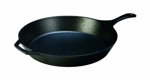 Lodge Seasoned Cast Iron Skillet - Frying Pan, 15 Inches