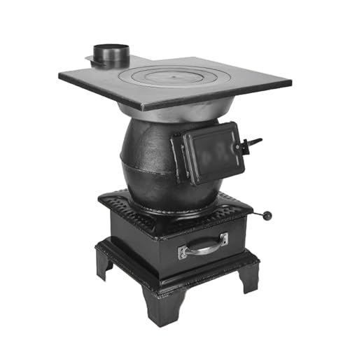 YXLUJYY Pure Cast Iron Carbon Fire, Wood Burning Stove