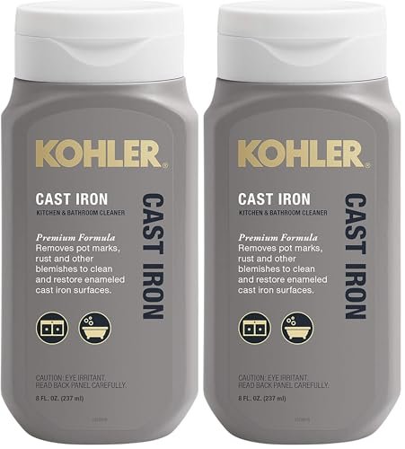 KOHLER K-23725-NA Cast Iron Cleaner, For Kitchen and...