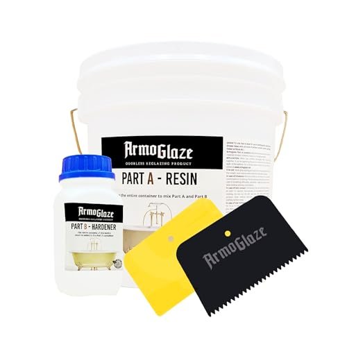 armoglaze Odorless Bathtub Refinishing Kit – Durable,...
