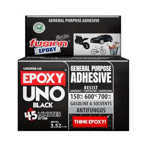 Epoxy Uno Black Fusion Epoxy Paste with 45-Minute Set Time