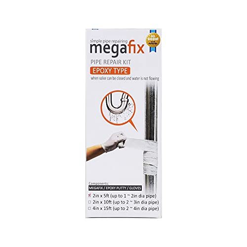 MEGAFIX Pipe Repair KIT, Fiberglass Wrap, Water Leak Sealant