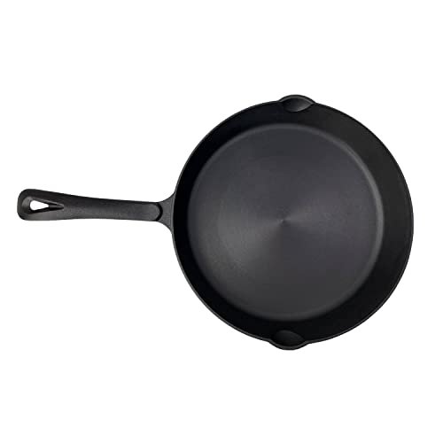 Lehman's Cast Iron Skillet - Nitrogen Hardened 12 Inch...