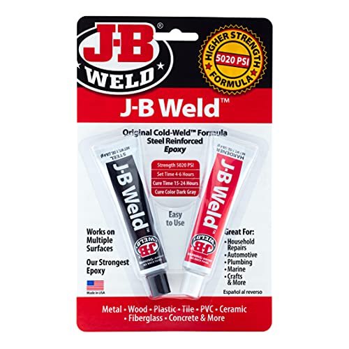 J-B Weld 8265S Original Cold-Weld Steel Reinforced Epoxy