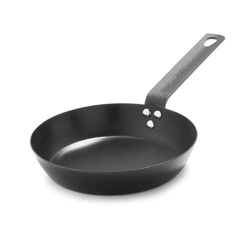 Merten & Storck Pre-Seasoned Carbon Steel 8” Frying Pan...