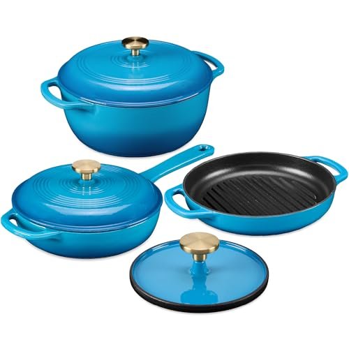 Best Choice Products Non-Stick Pot & Pan Cast Iron Set