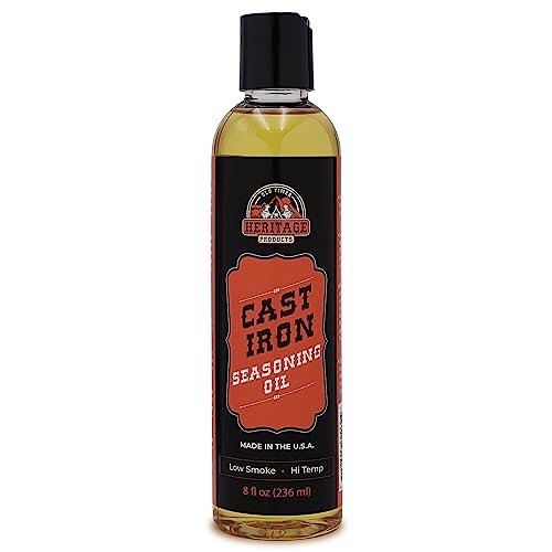 Heritage Products Cast Iron Seasoning Oil - Avocado Oil...