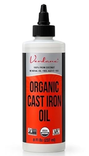 Verdana Cast Iron Seasoning Oil & Conditioner, 8 fl oz