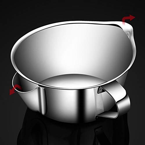 ZUIAI Newly Stainless Steel Oil Filter Soup Separator Pot