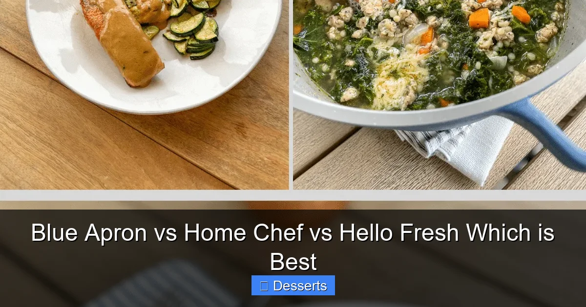 Blue Apron vs Home Chef vs Hello Fresh Which is Best