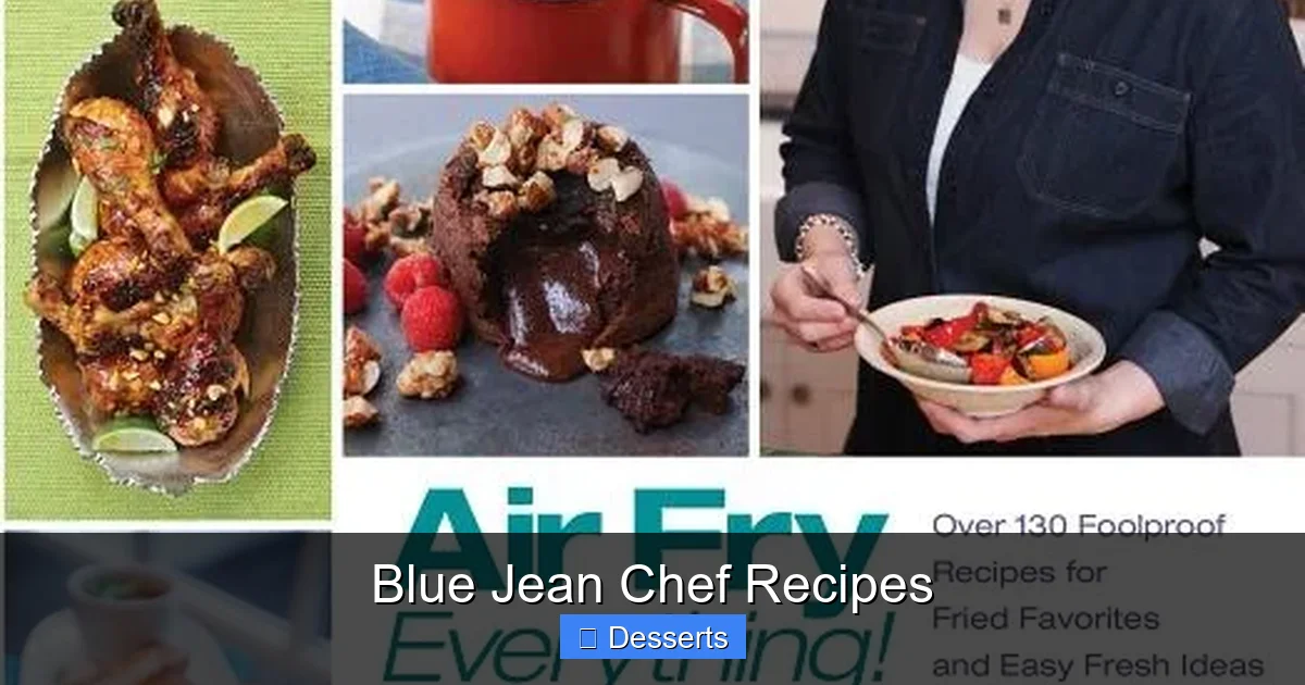 Blue Jean Chef Recipes