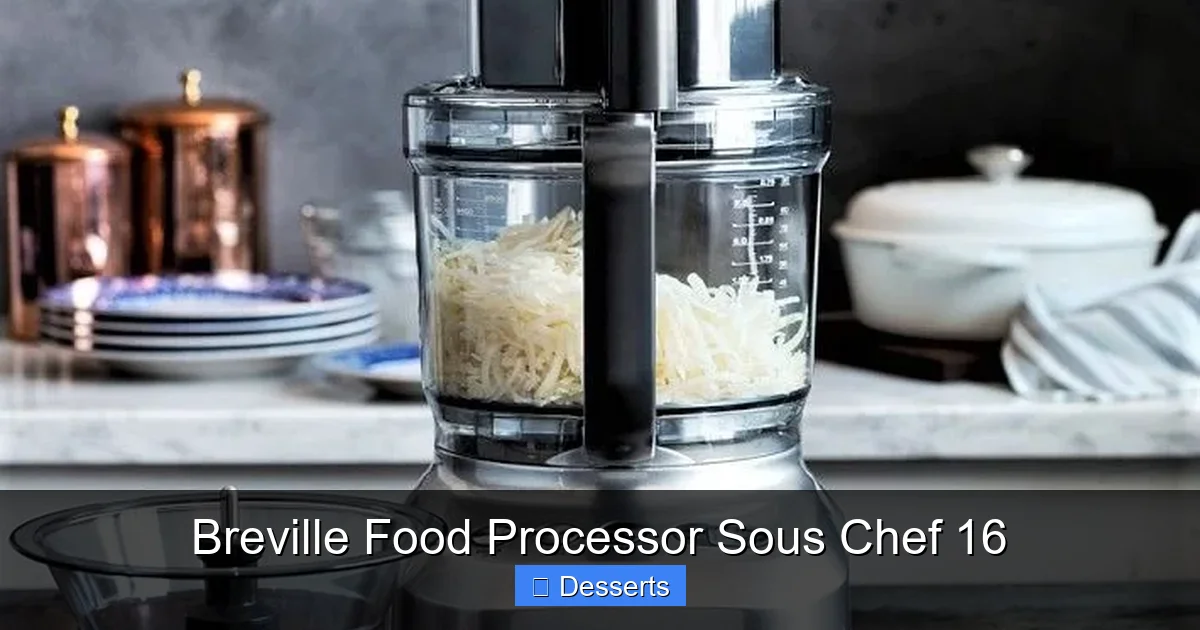 Breville Food Processor Sous Chef 16