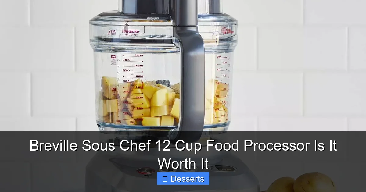 Breville Sous Chef 12 Cup Food Processor Is It Worth It