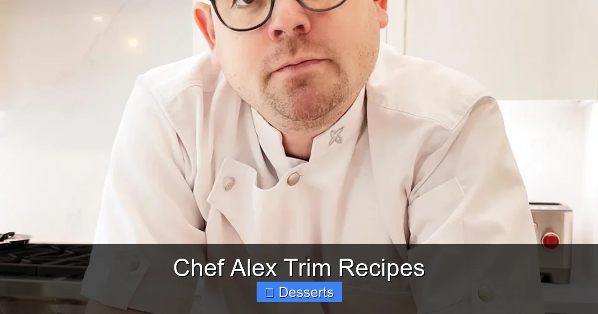 Chef Alex Trim Recipes