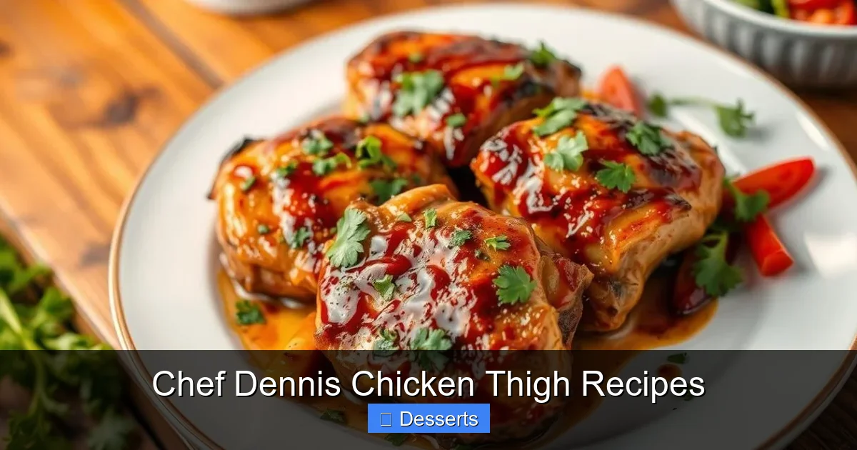 Chef Dennis Chicken Thigh Recipes