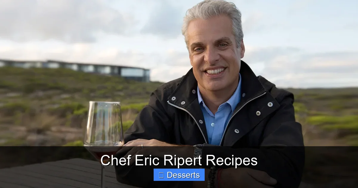 Chef Eric Ripert Recipes