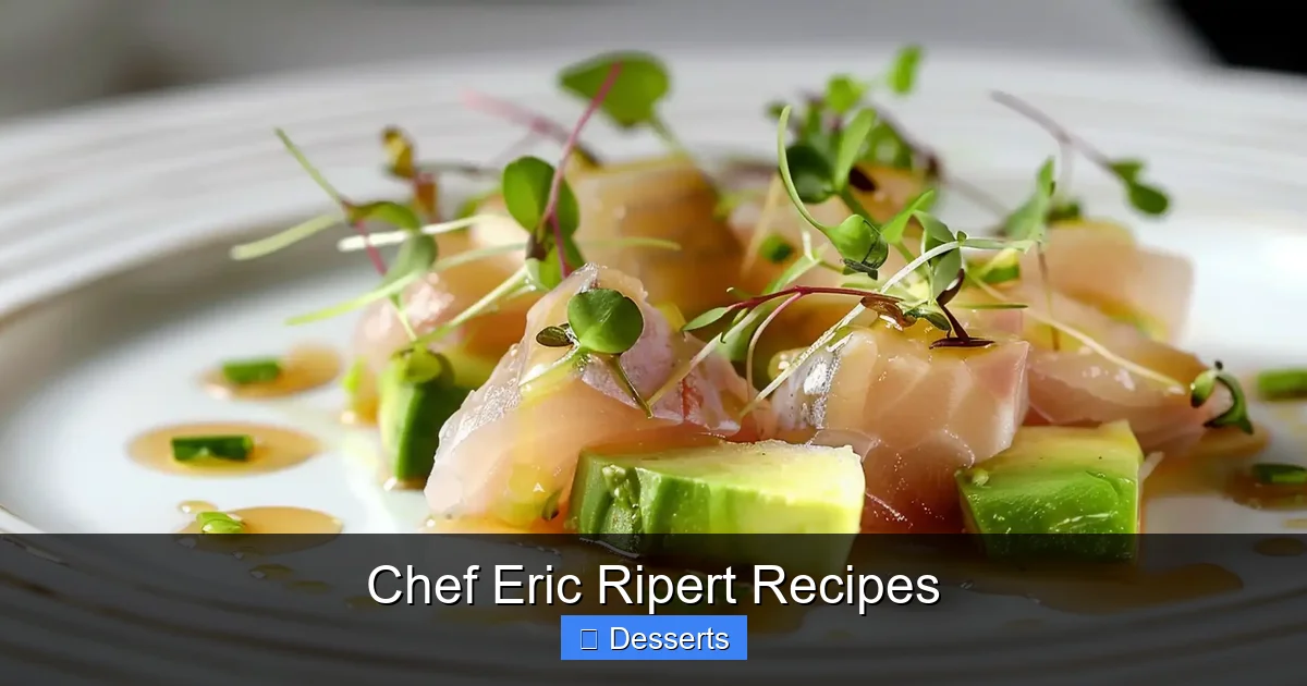 Chef Eric Ripert Recipes