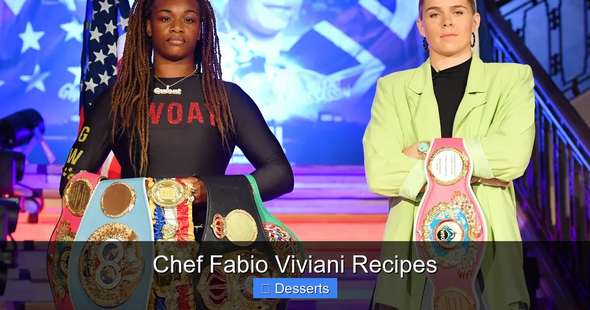 Chef Fabio Viviani Recipes