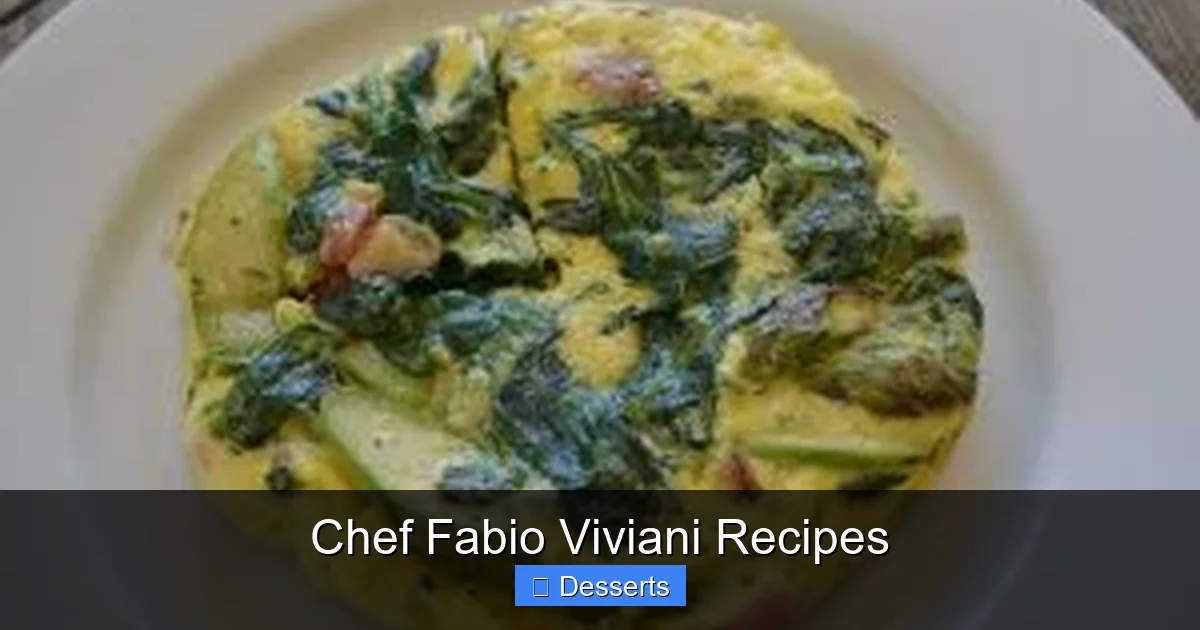 Chef Fabio Viviani Recipes