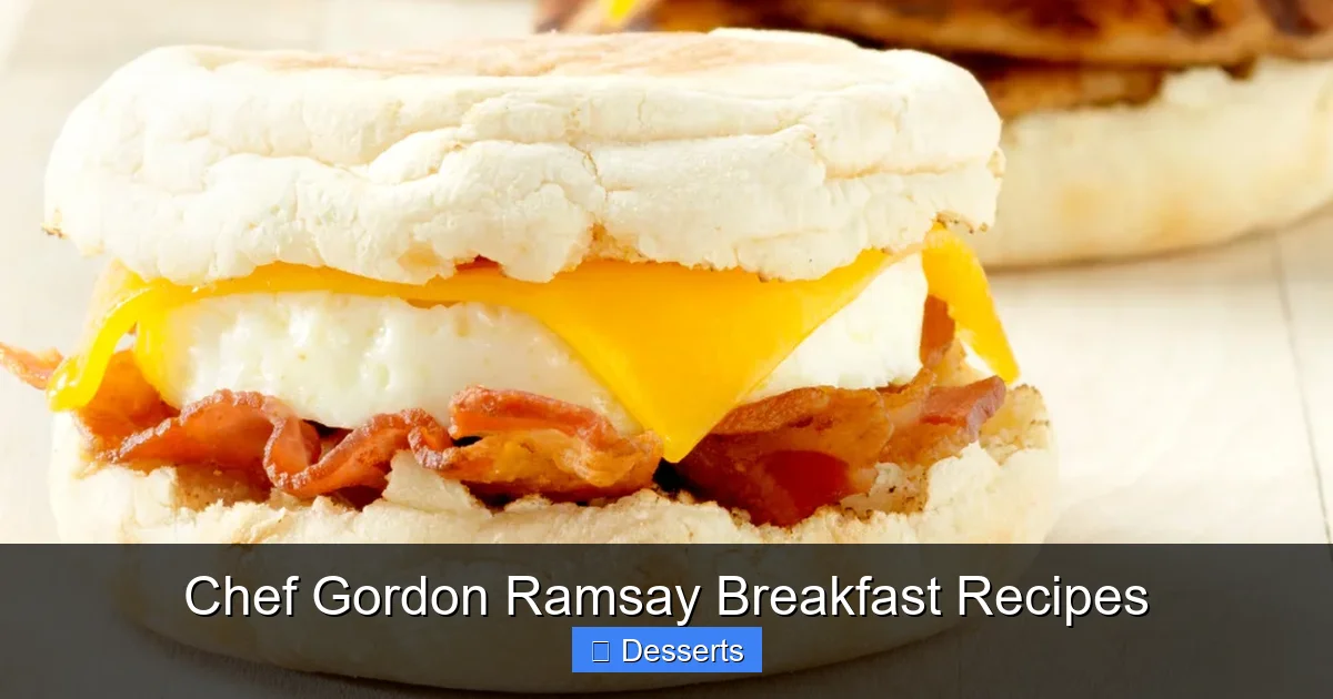 Chef Gordon Ramsay Breakfast Recipes