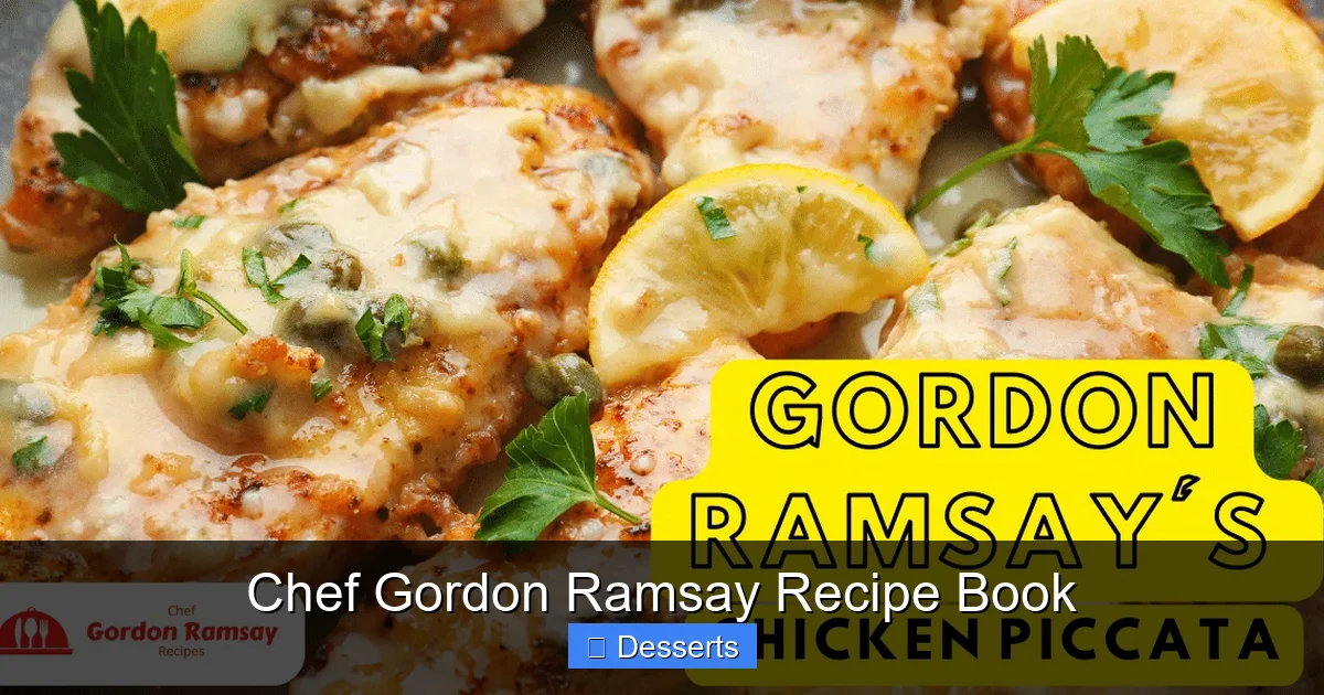 Chef Gordon Ramsay Recipe Book