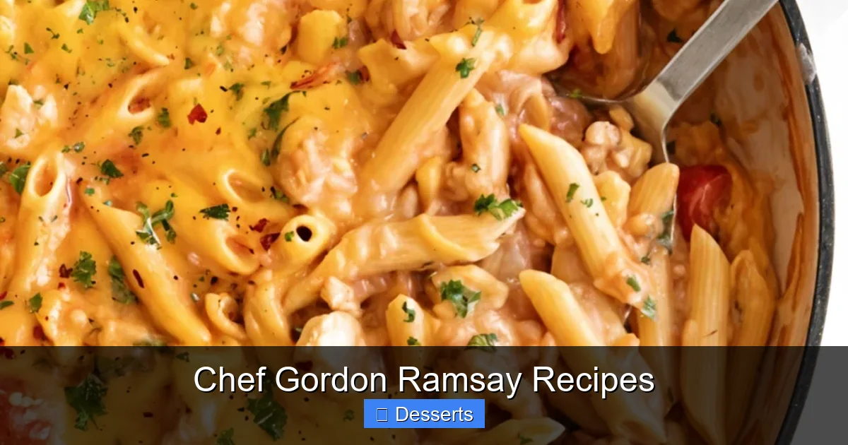 Chef Gordon Ramsay Recipes