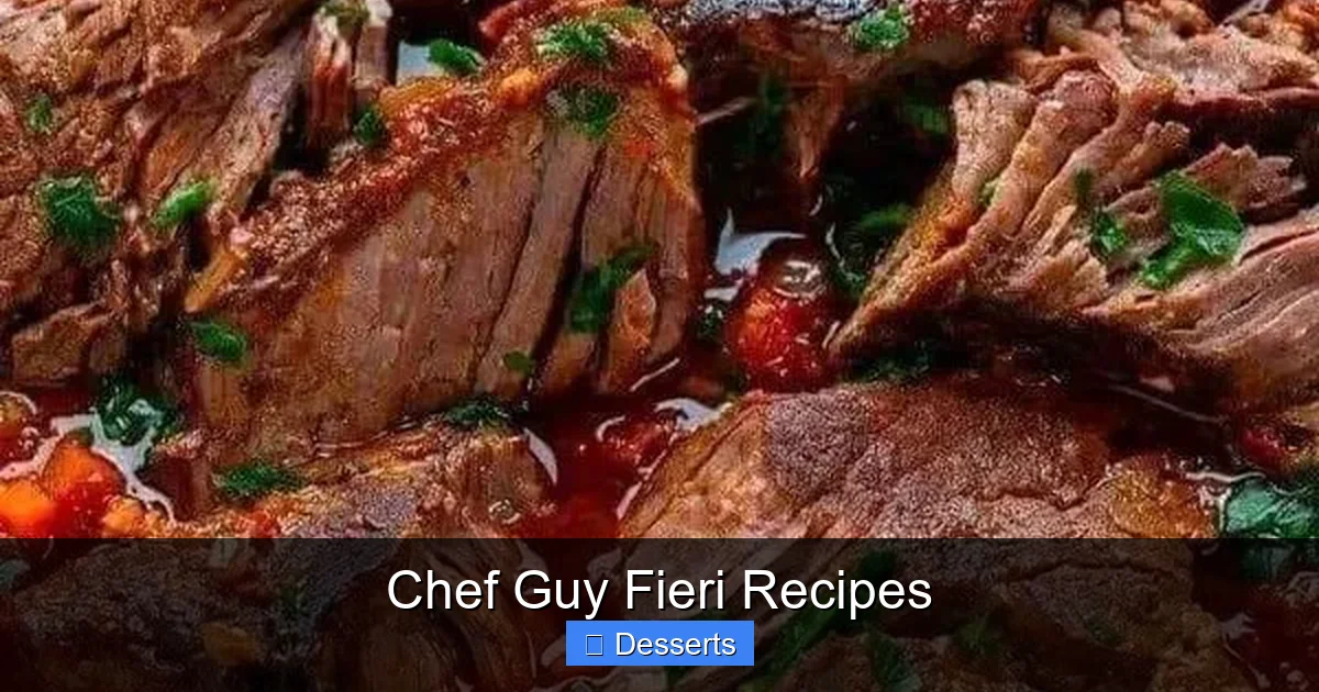 Chef Guy Fieri Recipes