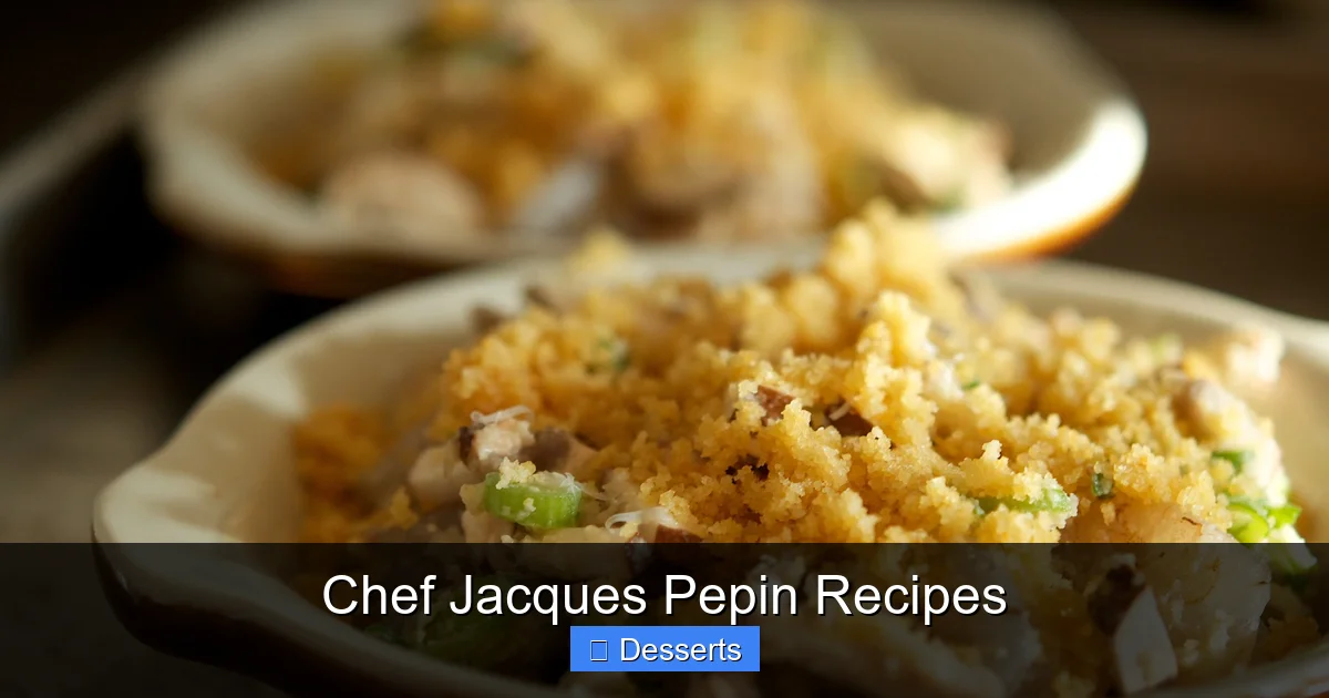 Chef Jacques Pepin Recipes