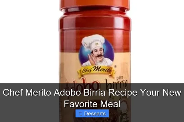 Chef Merito Adobo Birria Recipe Your New Favorite Meal