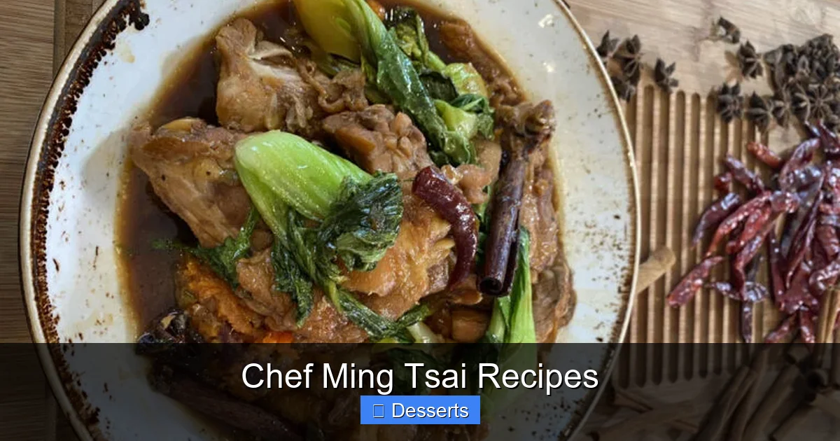 Chef Ming Tsai Recipes