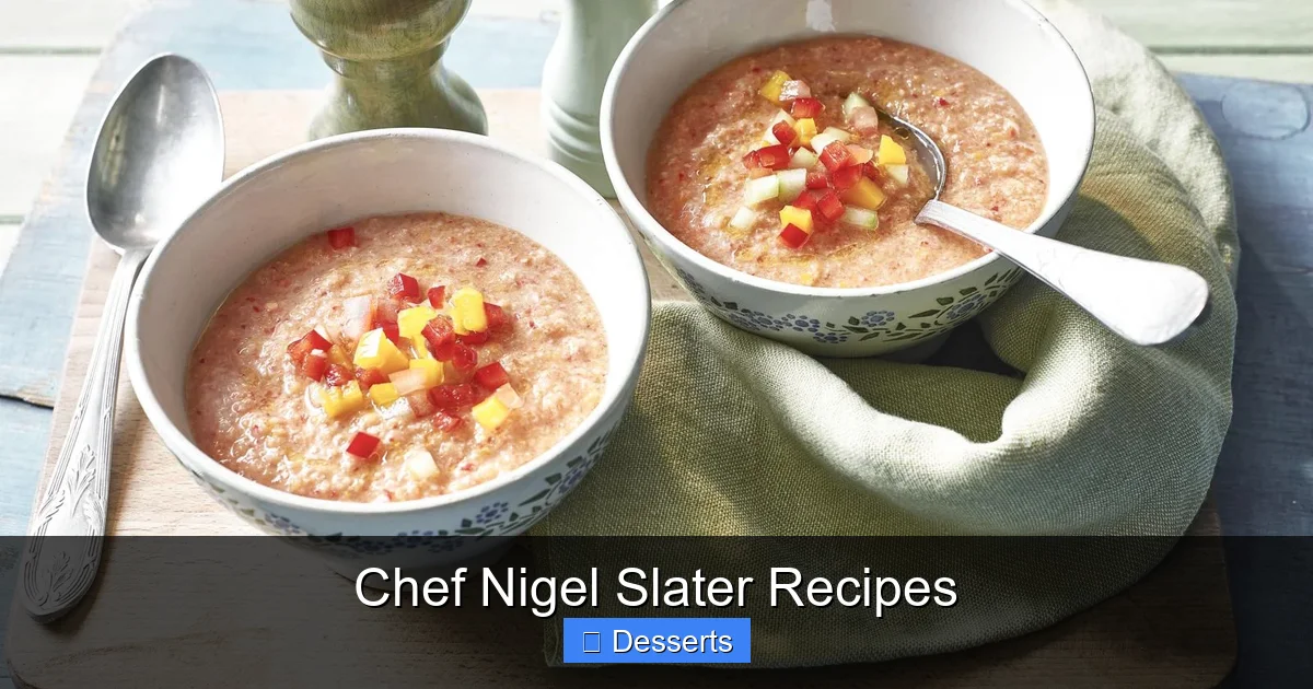 Chef Nigel Slater Recipes