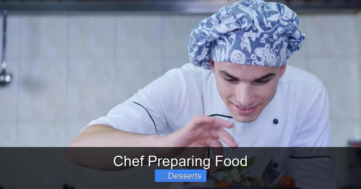 Chef Preparing Food