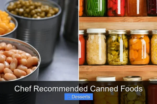 Chef Recommended Canned Foods