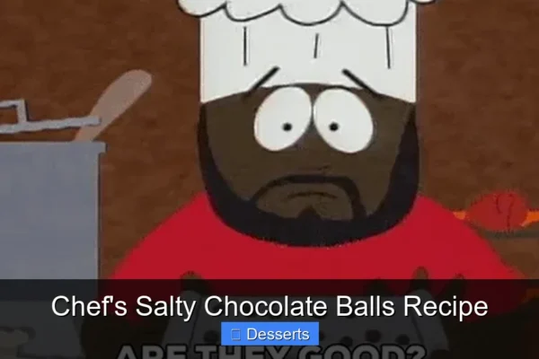 Chef's Salty Chocolate Balls Recipe