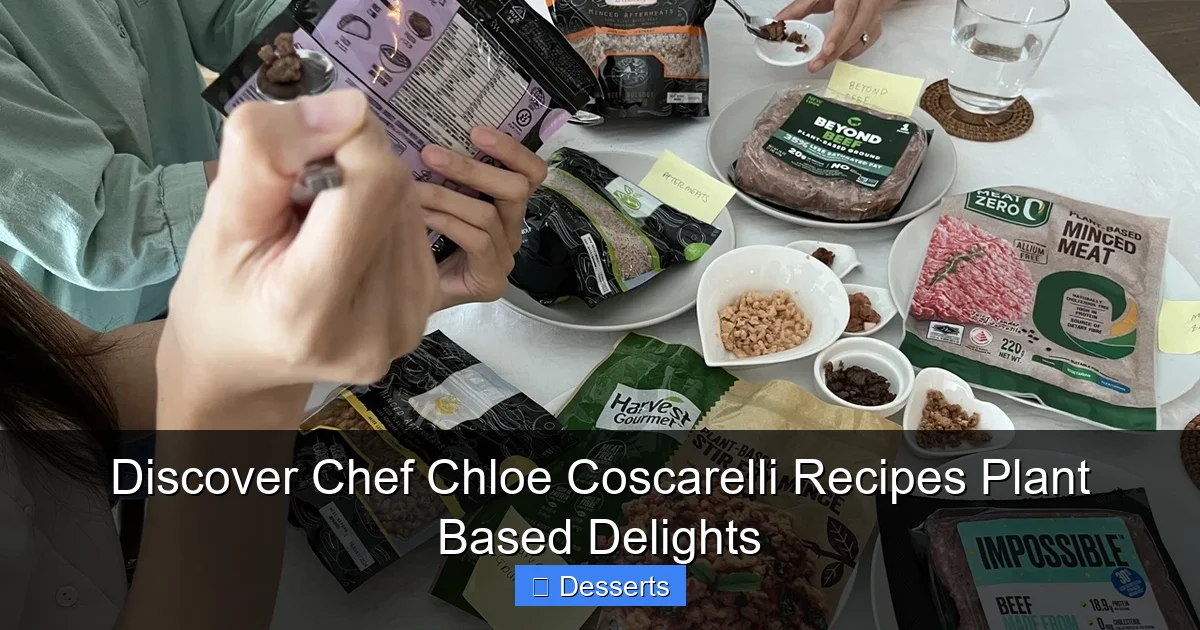Discover Chef Chloe Coscarelli Recipes Plant Based Delights