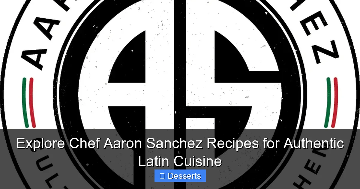 Explore Chef Aaron Sanchez Recipes for Authentic Latin Cuisine
