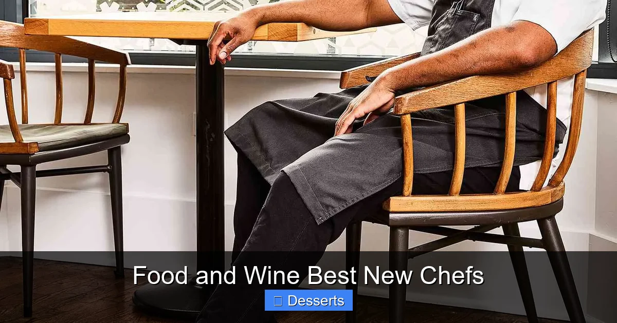 Food and Wine Best New Chefs
