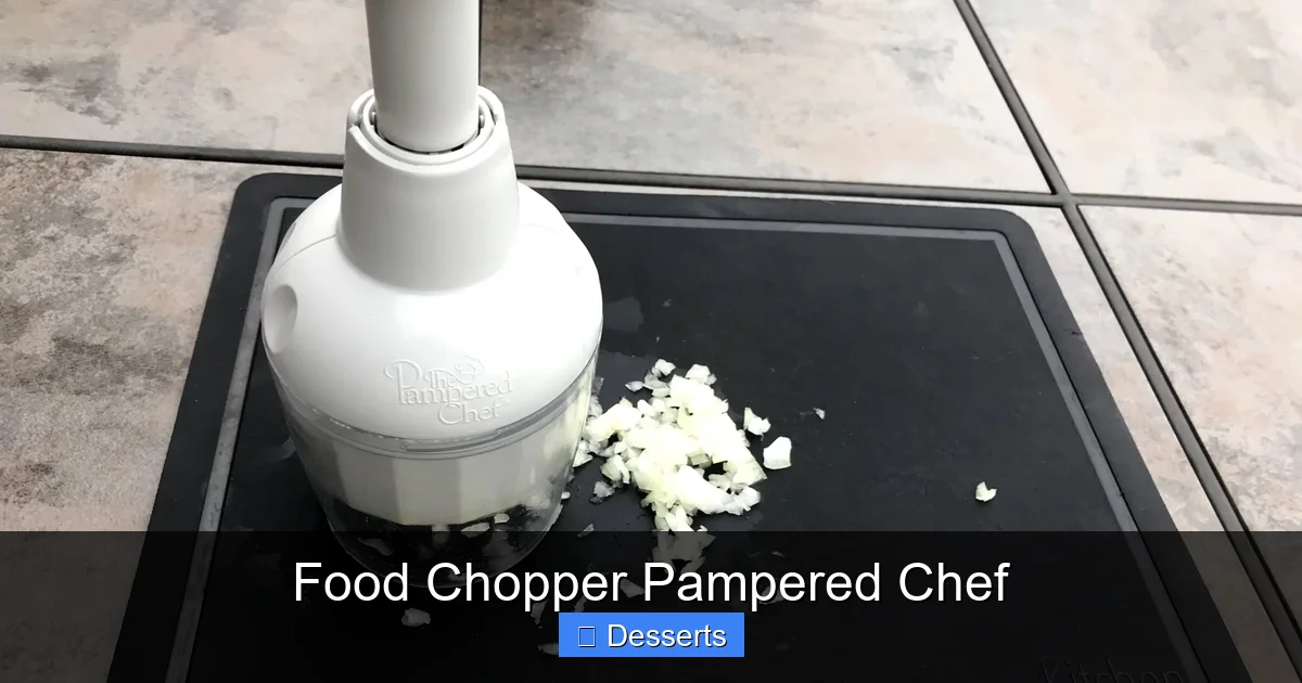 Food Chopper Pampered Chef