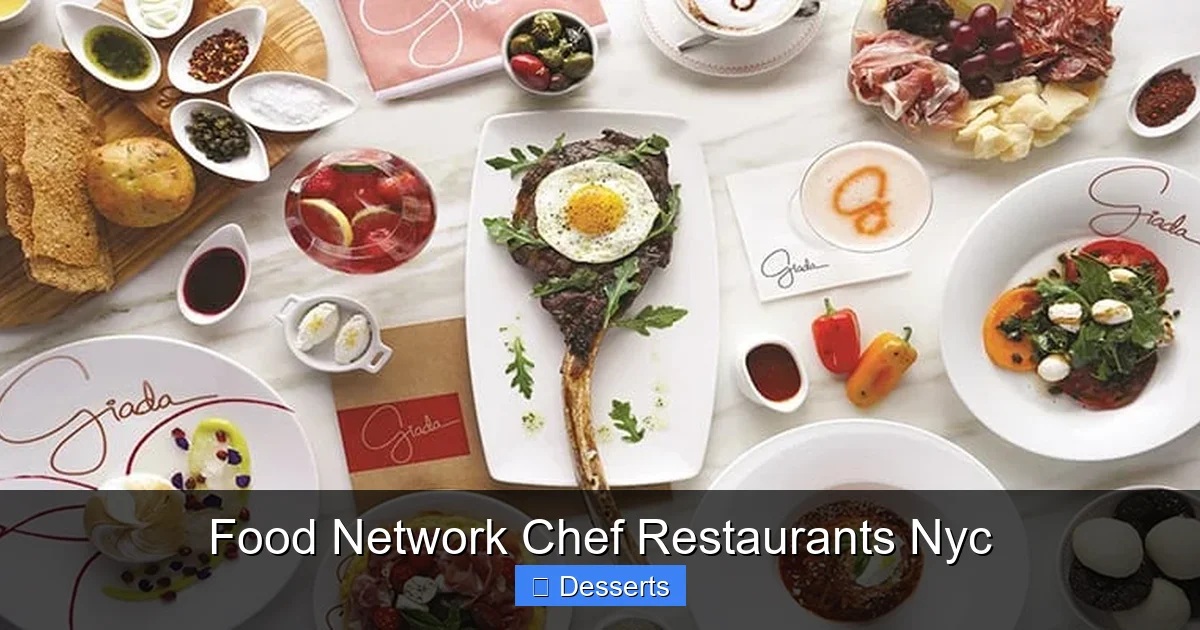 Food Network Chef Restaurants Nyc