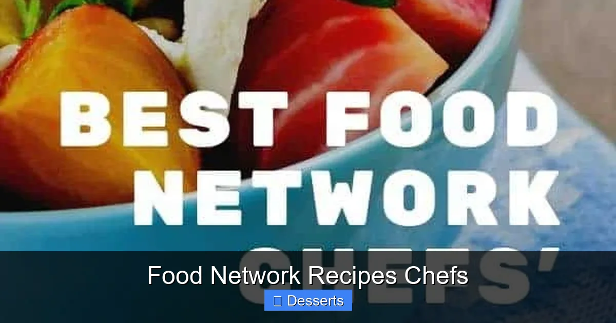 Food Network Recipes Chefs