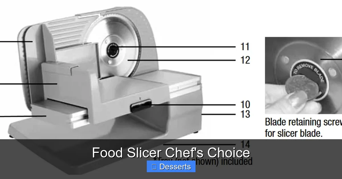 Food Slicer Chef's Choice
